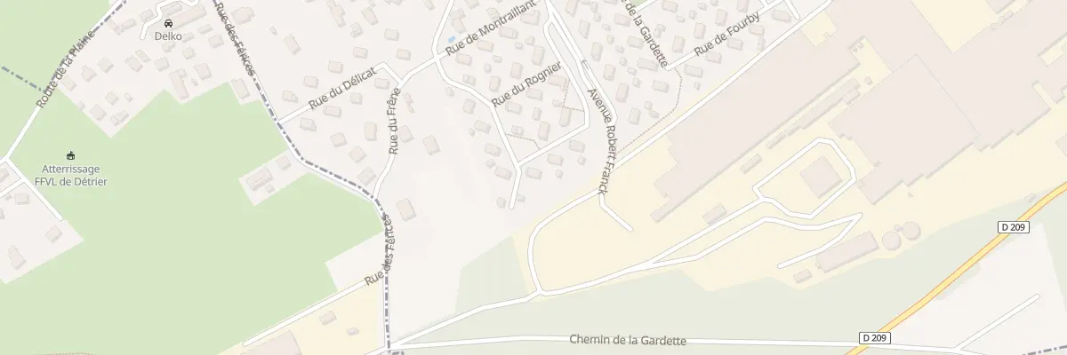 Plan du 44 Rue des grands moulins à Valgelon-La Rochette