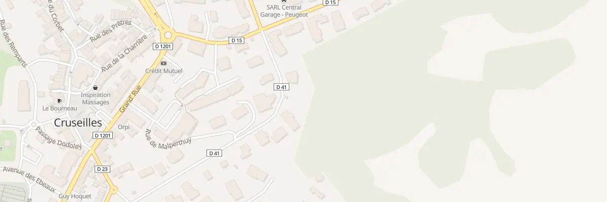 Plan du 254 Rue de l’Arthaz à Cruseilles