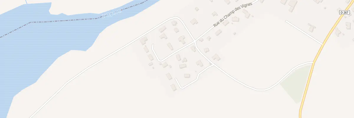Plan du 2A Rue des Planchottes à Valleroy