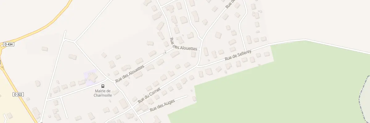 Plan du 31 Rue du Cornet à Charmoille