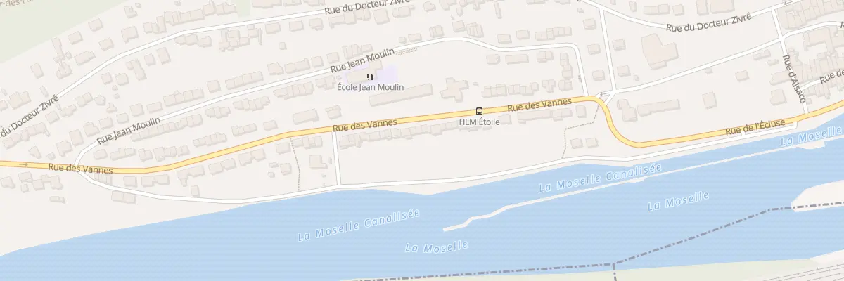 Plan du 37 Rue des Vannes à Pompey