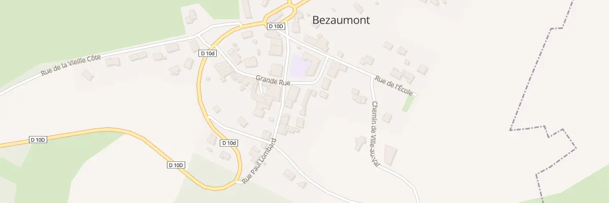 Plan du 31 Rue Paul Lombard à Bezaumont
