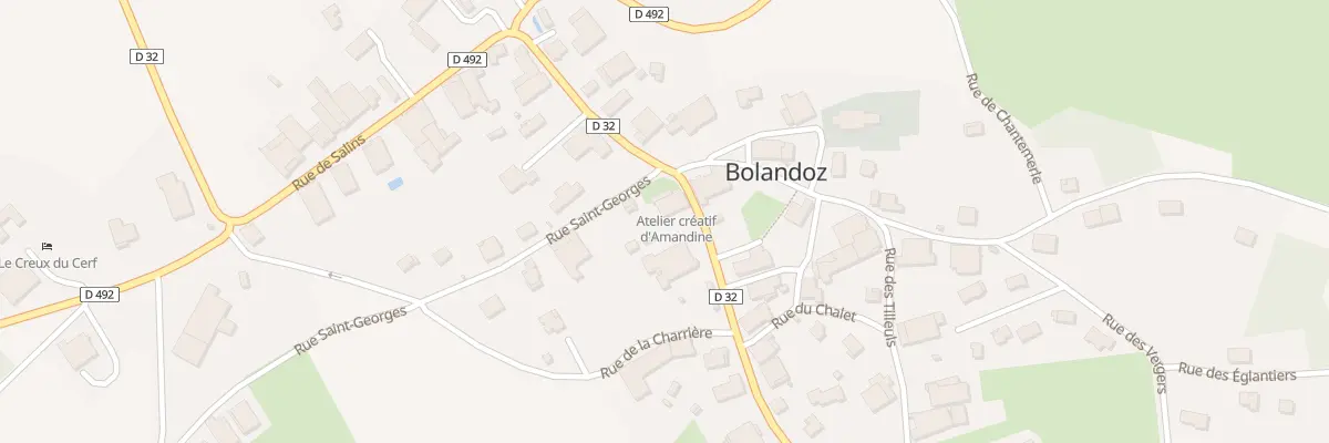 Plan du 12 Gr Grande Rue à Bolandoz