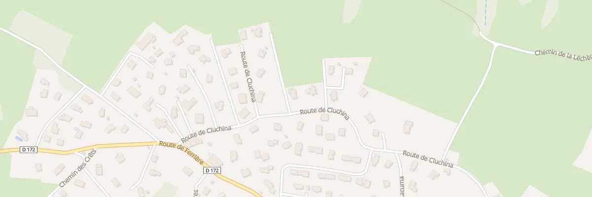 Plan du 440 Rte Cluchina à Cuvat