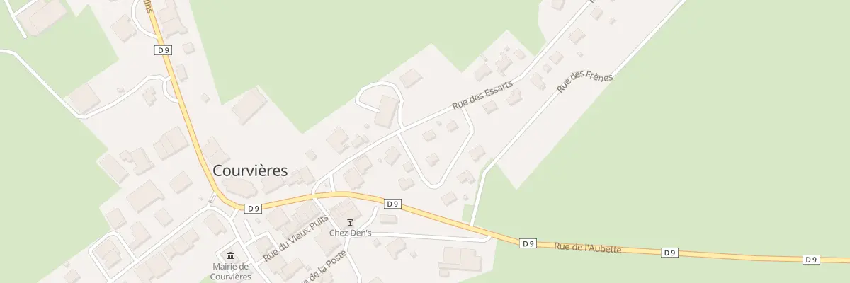 Plan du 1 Rue du Pré Couvert à Courvières