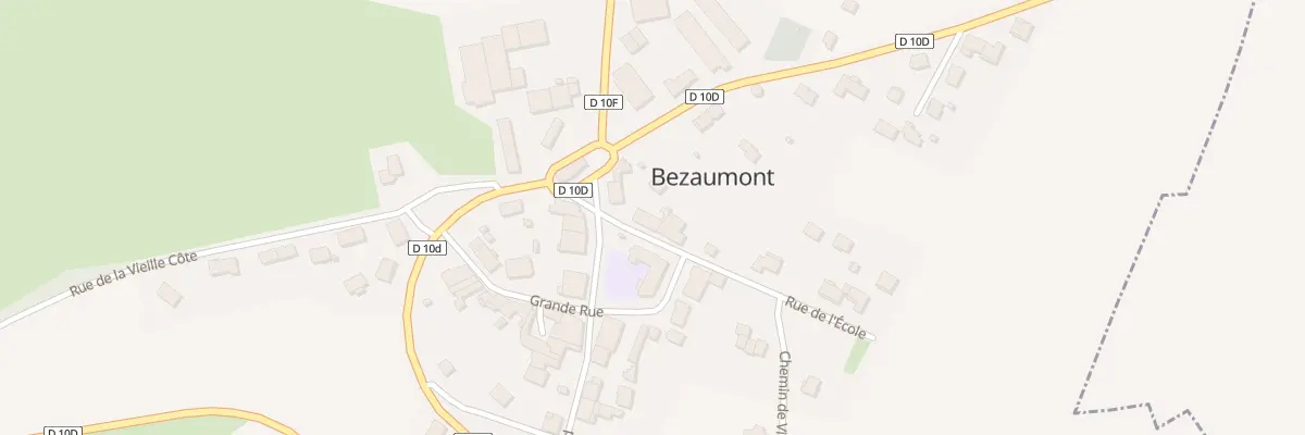 Plan du 47 Rue de l’Ecole à Bezaumont