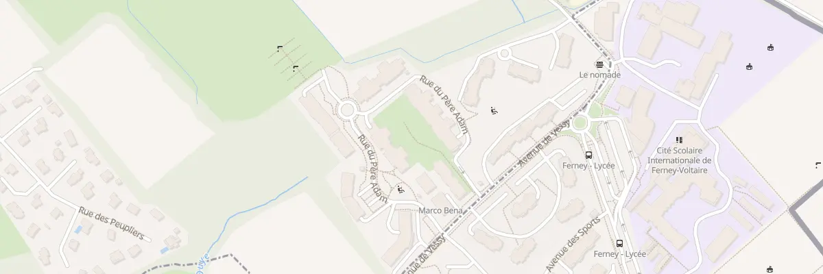 Plan du 461 Av de Vessy à Ornex