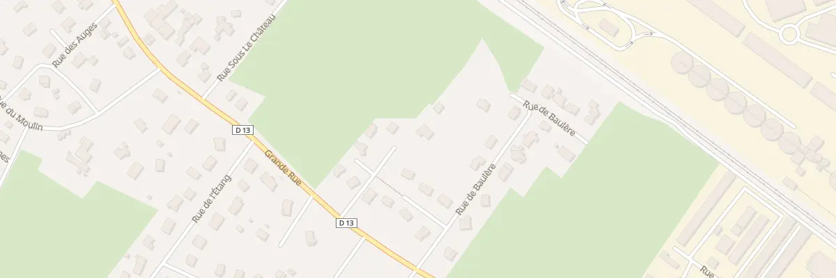 Plan du 2 Rue de la Saulaie à Vaivre-et-Montoille