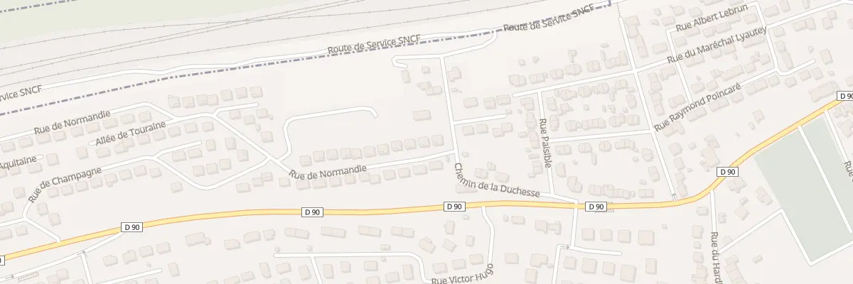 Plan du 3 Rue de Normandie à Frouard