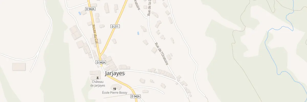 Plan du 105 Rue de l’Oratoire à Jarjayes