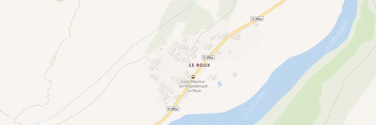 Plan du 28 Rue de l’Ecole à Saint-Maurice-en-Valgodemard