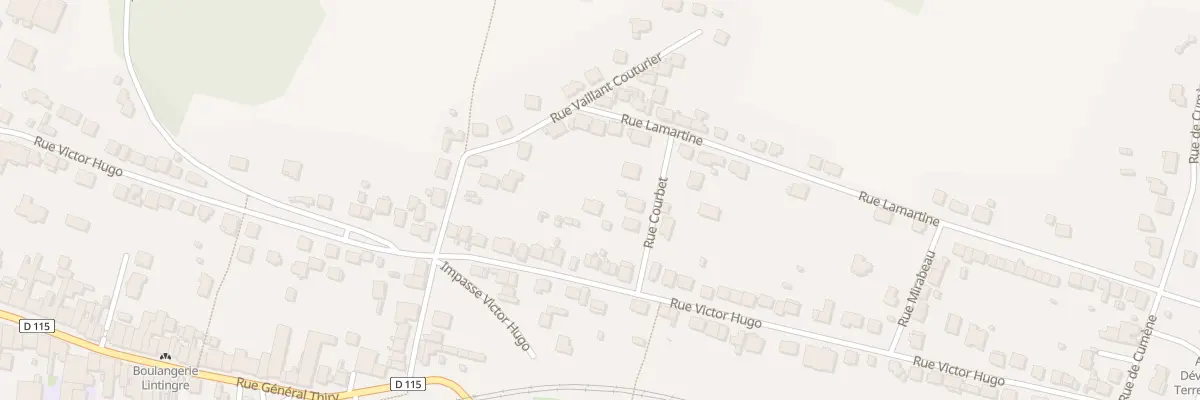 Plan du 59B Rue Victor Hugo à Neuves-Maisons