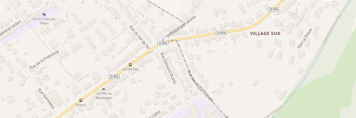 Plan du 4 Rue Jean Henri Dunant à Neuves-Maisons