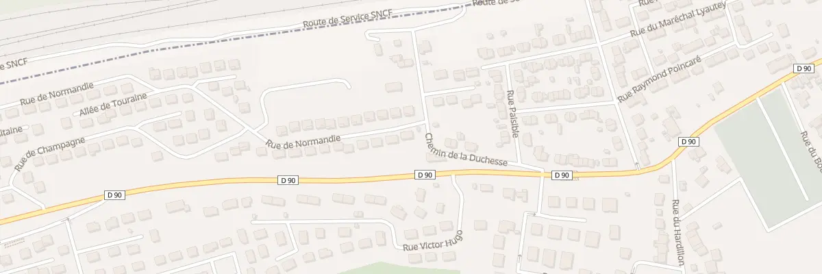 Plan du 2 Rue de Normandie à Frouard