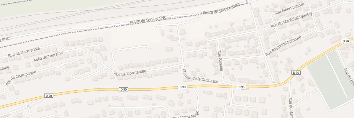 Plan du 1 Rue de Normandie à Frouard