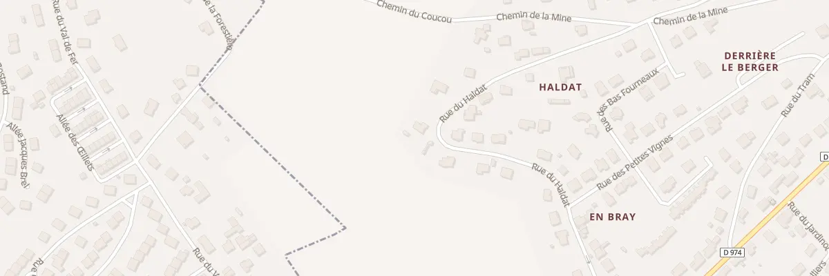 Plan du 9102 Rue du Haldat à Chavigny