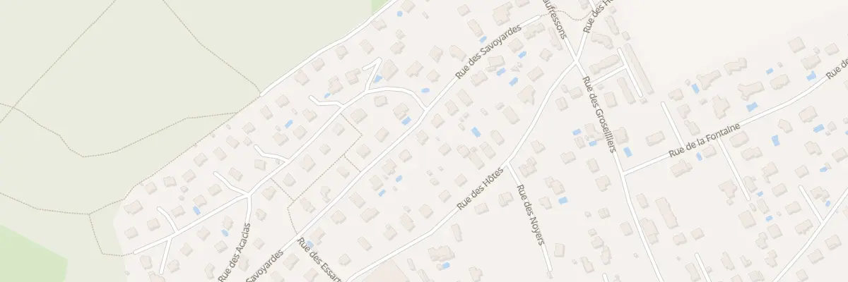 Plan du 21 Rue des Savoyardes à Roche-lez-Beaupré