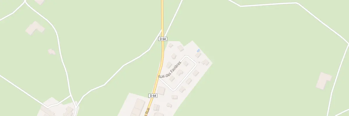 Plan du 3 Rue des Favières à Bief-du-Fourg