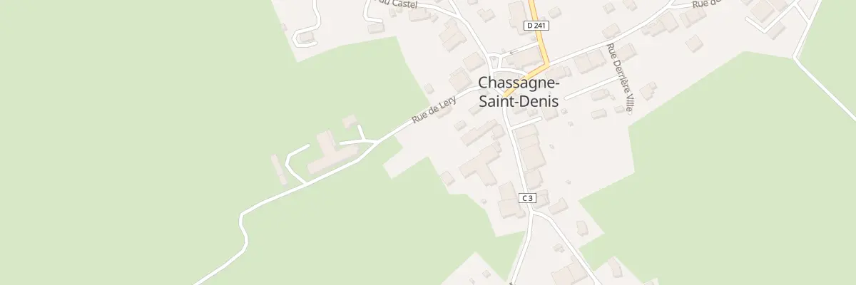 Plan du 11 Gr Grande Rue à Chassagne-Saint-Denis
