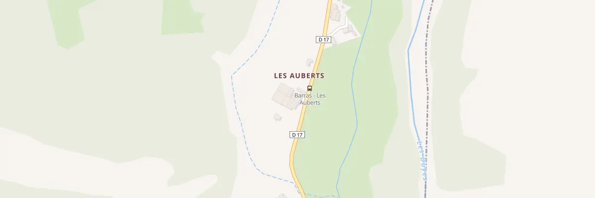 Plan du 5020 Le Village Est à Barras