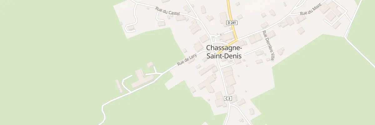 Plan du 1 Rue de Léry à Chassagne-Saint-Denis