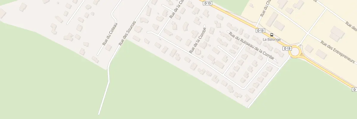 Plan du 5 Rue de la Combe à Vaivre-et-Montoille