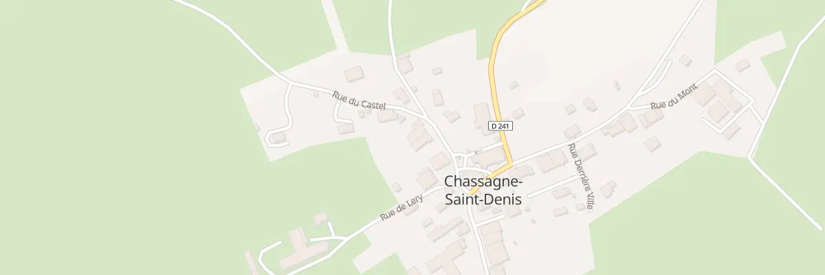 Plan du 17 Grande Rue à Chassagne-Saint-Denis
