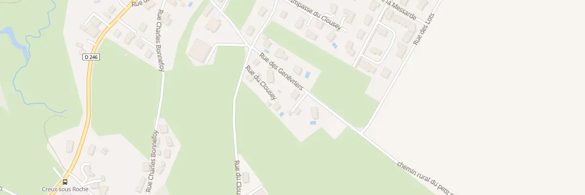 Plan du 4 Rue des genévriers à Saône