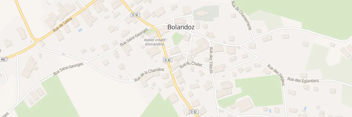 Plan du 11 Gr Grande Rue à Bolandoz