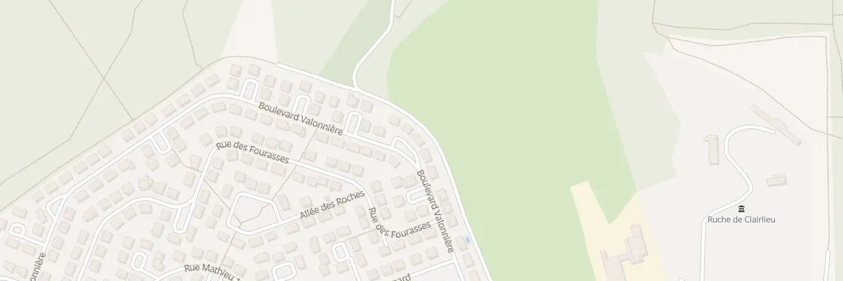 Plan du 125 Bd Valonnière à Villers-lès-Nancy