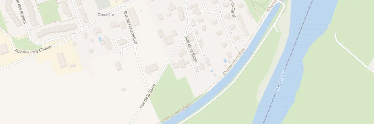 Plan du 9B Rue de la Barre à Roche-lez-Beaupré