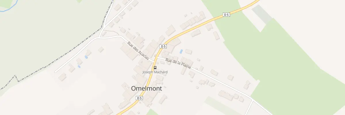 Plan du 5 Rue de la Plaine à Omelmont