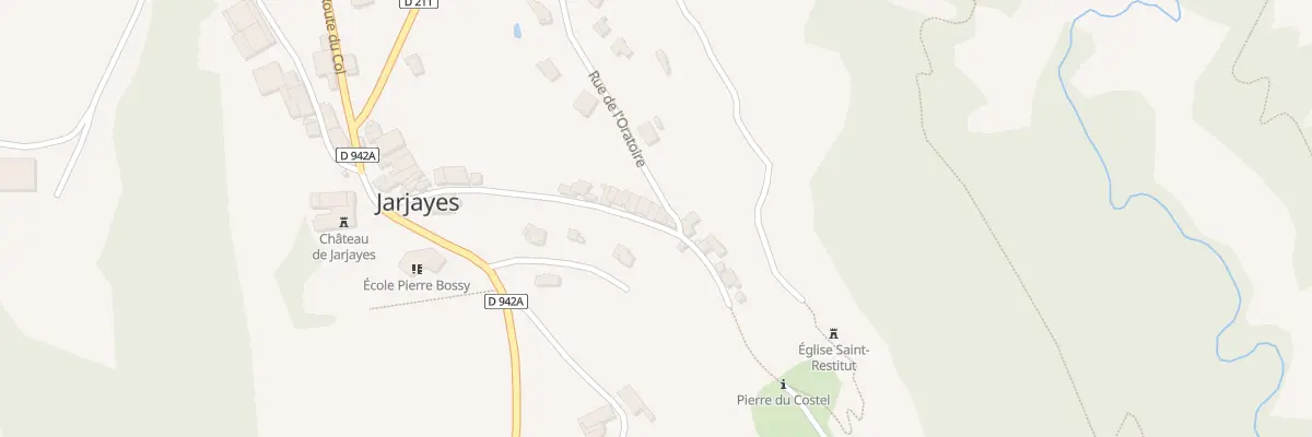 Plan du 5056 Le Village à Jarjayes