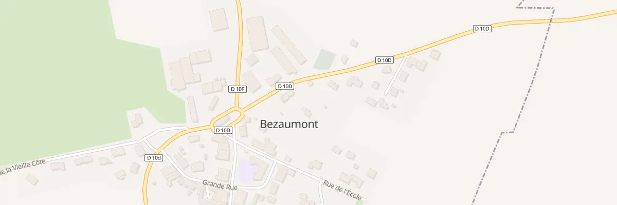 Plan du 5001F Rte de Landremont à Bezaumont