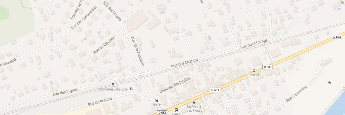 Plan du 24 Rue des Champs à Roche-lez-Beaupré