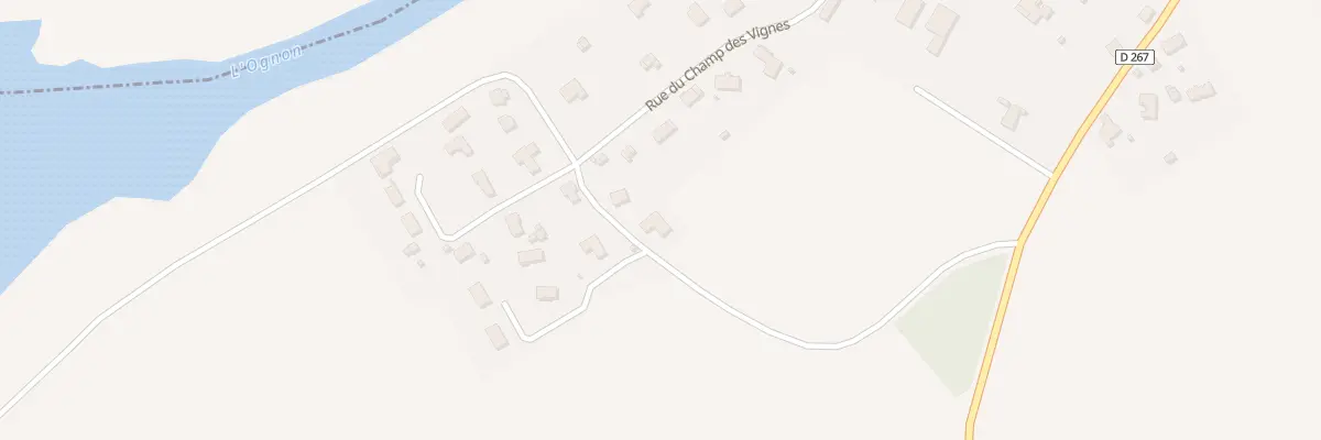 Plan du 3 Rue des Planchottes à Valleroy
