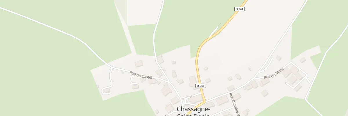 Plan du 20 Gr Grande Rue à Chassagne-Saint-Denis