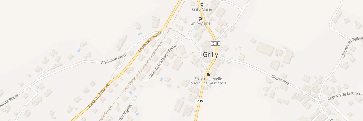 Plan du 37 Rue de la maison forte à Grilly