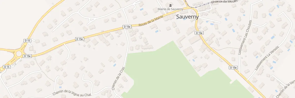 Plan du 426C Rte de la Mairie à Sauverny