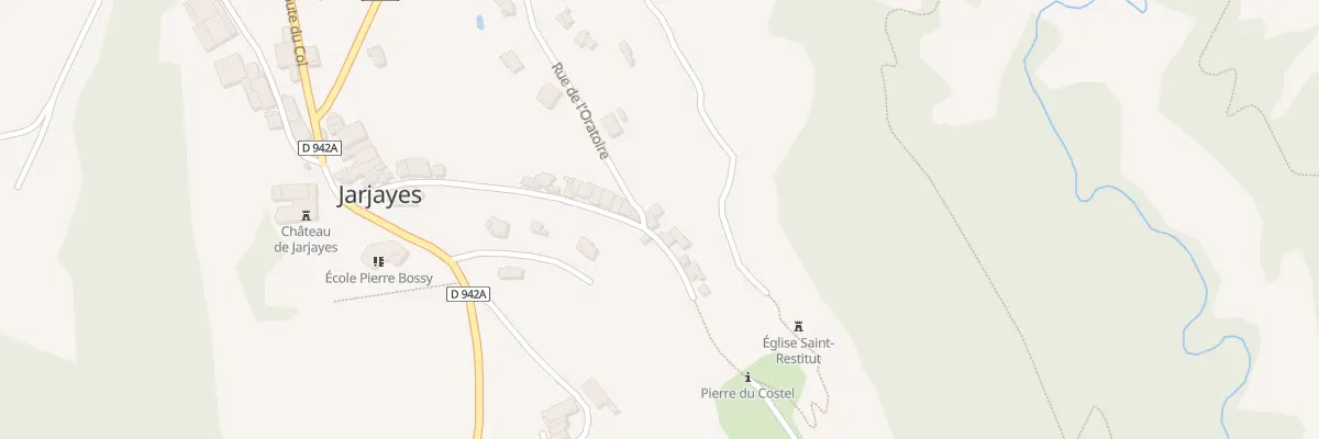 Plan du 37 Mte de Fraissy à Jarjayes