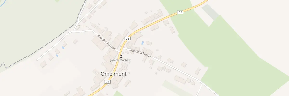 Plan du 7 Rue de la Plaine à Omelmont