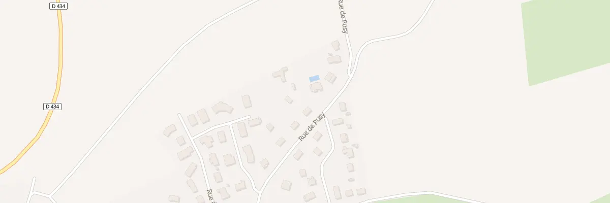Plan du 13 Rue de Pusy à Charmoille