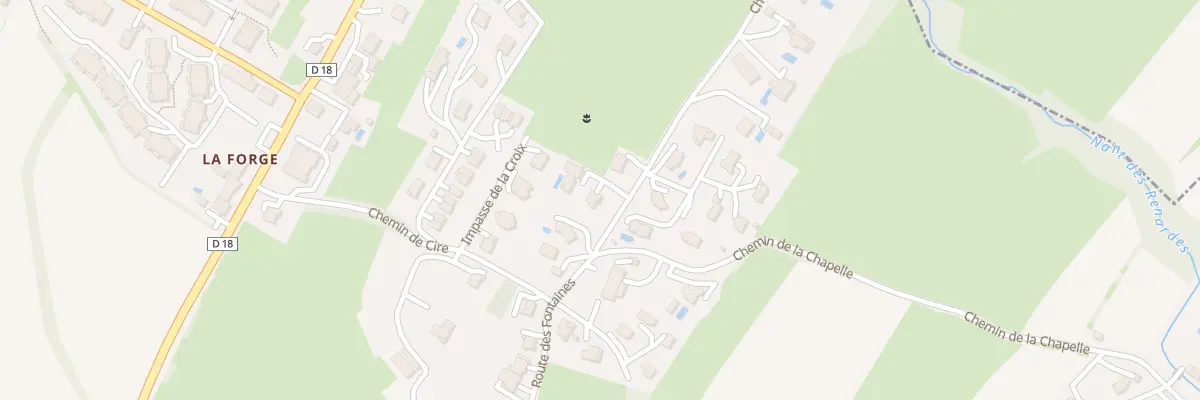 Plan du 31 Che du Bailly à Neydens