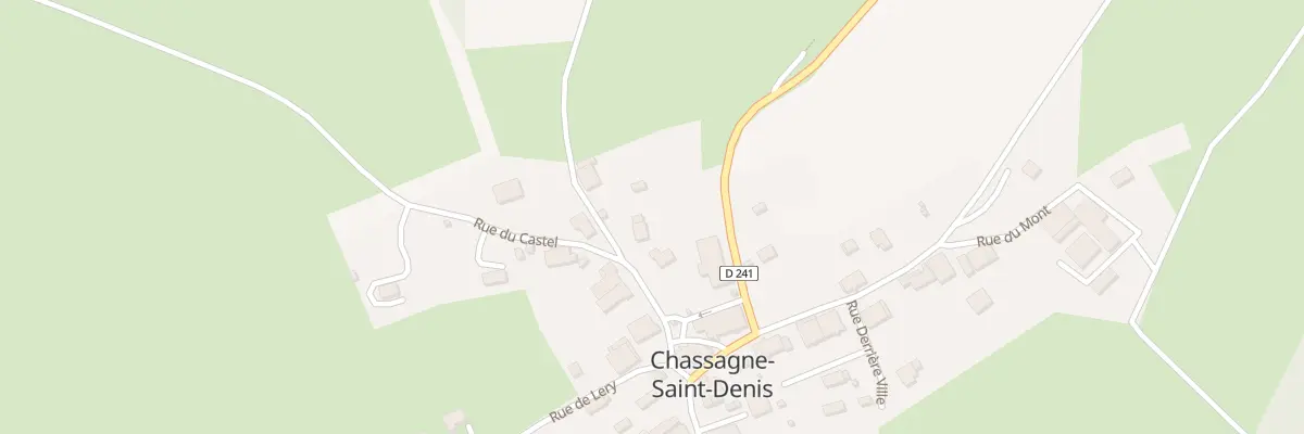 Plan du 18 Gr Grande Rue à Chassagne-Saint-Denis