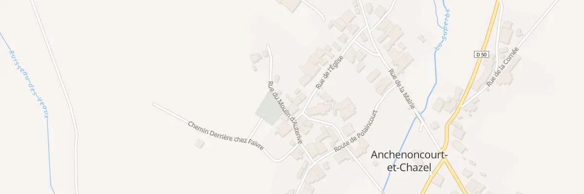 Plan du 18 Rue de l’Eglise à Anchenoncourt-et-Chazel