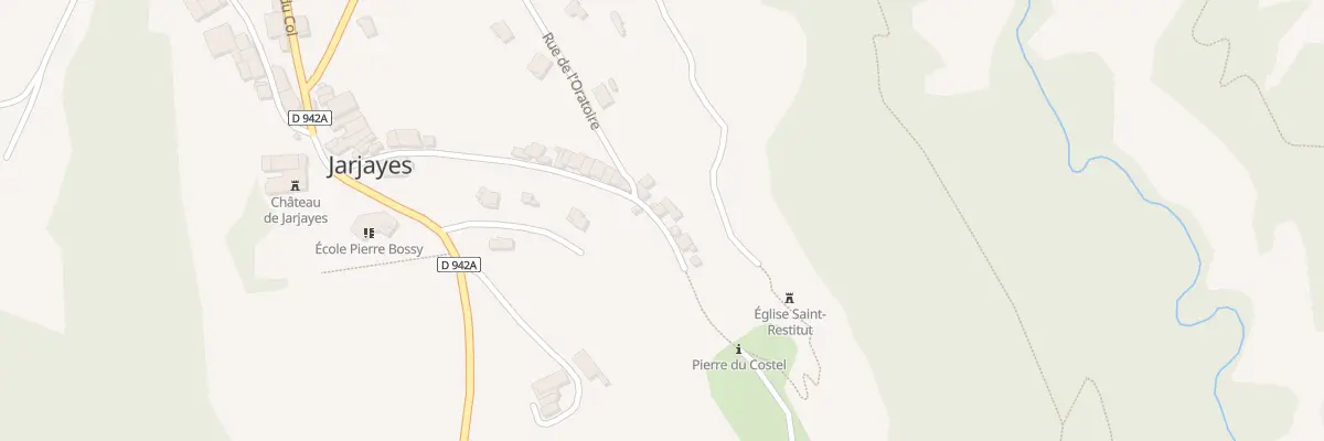 Plan du 5062 Le Village à Jarjayes