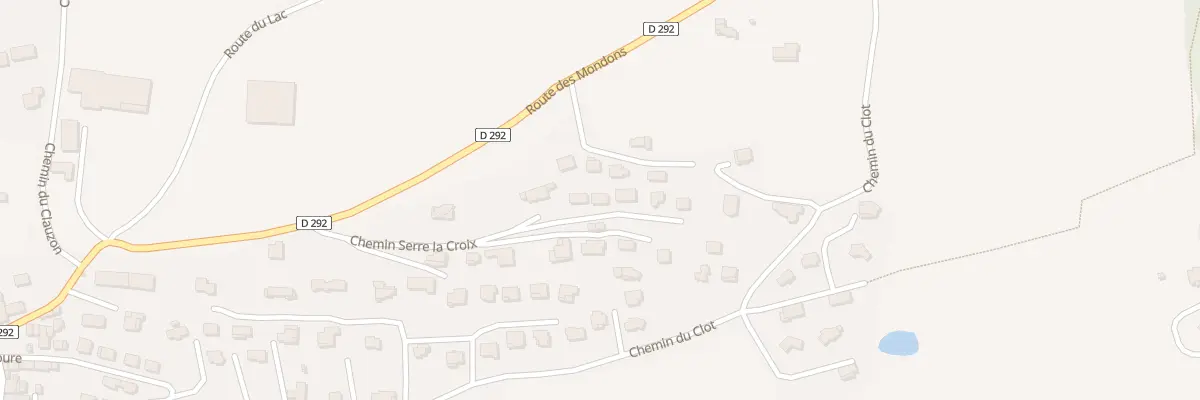 Plan du 11 Rte de Serre La Croix à Gap