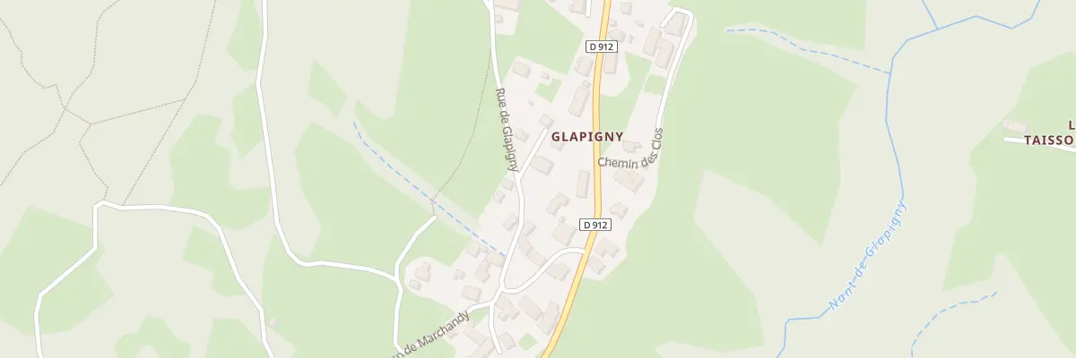 Plan du 180 Rue de Glapigny à Bellecombe-en-Bauges