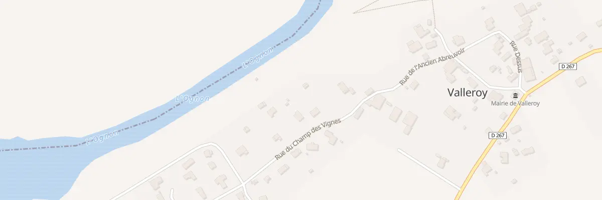 Plan du 16 Rue de l’Ancien Abreuvoir à Valleroy