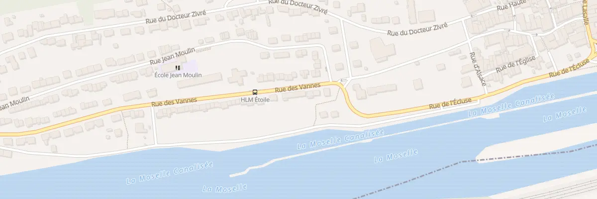 Plan du 9 Rue des Vannes à Pompey